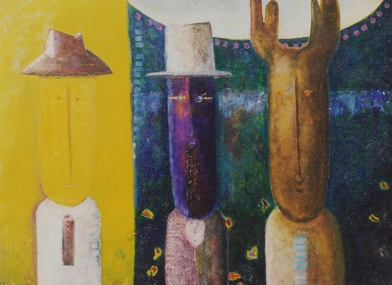 Cornudo: Oil on canvas 30